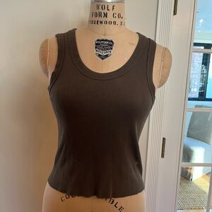 Brandy Melville Ribbed Tank Top
